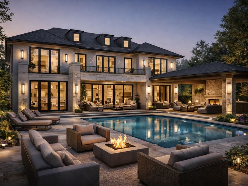 Exterior home and outdoor design project by Arts Of Edge