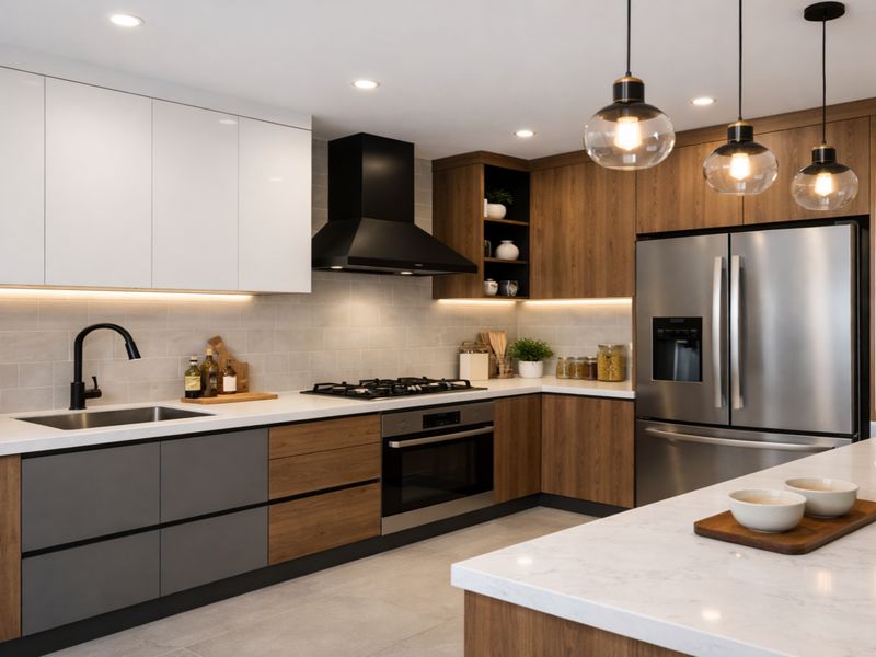 Modular kitchen designed by Arts Of Edge