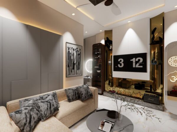 Residential Interior – Living Area