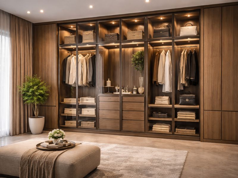 Sliding and modular wardrobe design by Arts Of Edge