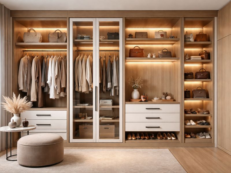 Wardrobe designed by Arts Of Edge